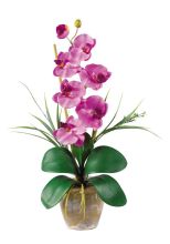 Silk Phalaenopsis Orchid Arrangement, Mauve