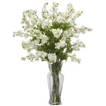 Dancing Daisy Silk Flower Arrangement, White