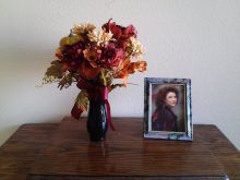 Artificial Autumn Fall Colors Bouquet