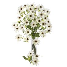 Cosmos Silk Flower, 28.5" (Set of 12) White
