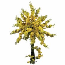 Delphinium Silk Flower, 38.5" (Set of 12 Stems) Yellow