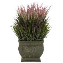 Indoor/Outdoor Mixed Silk Grass Plant