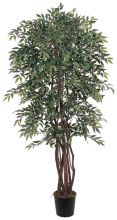 6' Smilax Silk Tree Green