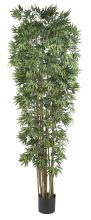 Seven Foot Artificial Bamboo Japanica Silk Tree