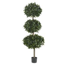 Triple Ball Sweet Bay Silk Tree 69"