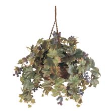 Grape Leaf Hanging Basket